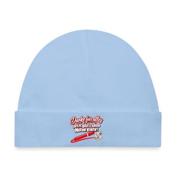 Ruhestand Lehrer Abschiedsgeschenk Danke - Baby Premium Organic Mütze - Hellblau - Vorne
