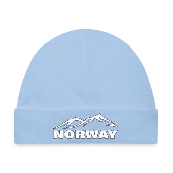 NORWAY - Baby Premium Organic Mütze - Hellblau - Vorne
