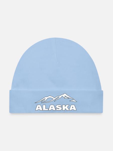 ALASKA - Baby Premium Organic Mütze - Hellblau