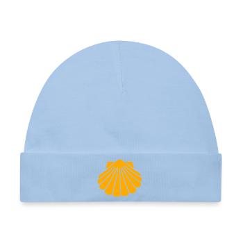 Jakobsmuschel - Baby Premium Organic Mütze - Hellblau - Vorne