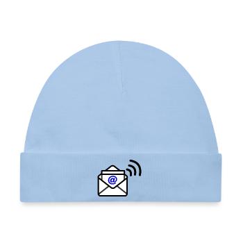 Logo E-Mail - Baby Premium Organic Mütze - Hellblau - Vorne