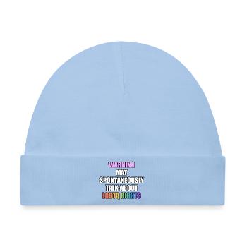 T-Shirt mit LGBTQ-Rechten - Baby Premium Organic Mütze - Hellblau - Vorne