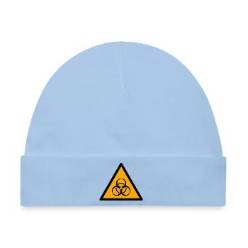 Biohazard - Baby Premium Organic Mütze - Hellblau - Vorne