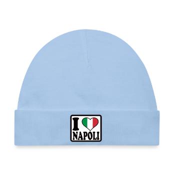 Neapel, Napoli - Baby Premium Organic Mütze - Hellblau - Vorne