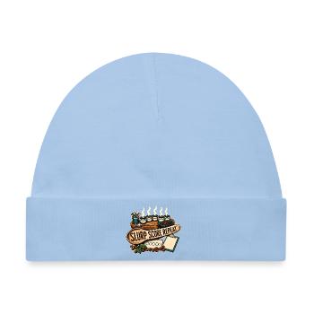 SLURP SCORE REPEAT - Baby Premium Organic Mütze - Hellblau - Vorne