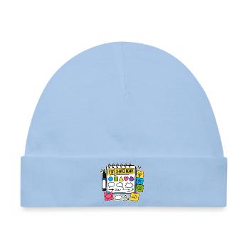 FIVE SHAPES READY - Baby Premium Organic Mütze - Hellblau - Vorne