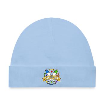 CLUB PASS CREW - Baby Premium Organic Mütze - Hellblau - Vorne