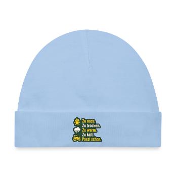 Deutscher Landwirt Alltag - Baby Premium Organic Mütze - Hellblau - Vorne