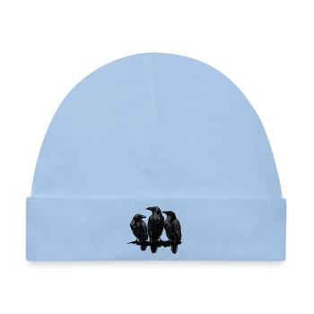 Raben - Baby Premium Organic Mütze - Hellblau - Vorne