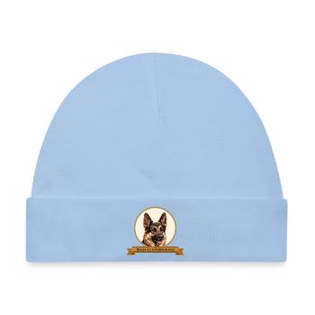 Team Schäferhund - Baby Premium Organic Mütze - Hellblau - Vorne