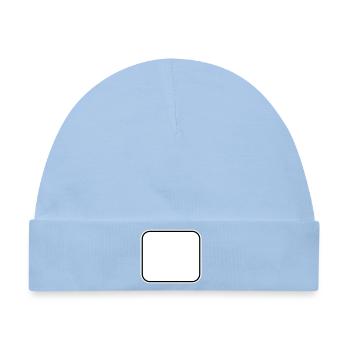Rahmen Simple-Form - Baby Premium Organic Mütze - Hellblau - Vorne