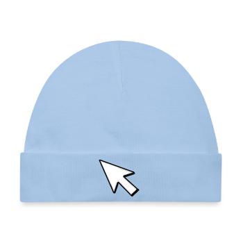 Cursor: Click mich! - Baby Premium Organic Mütze - Hellblau - Vorne