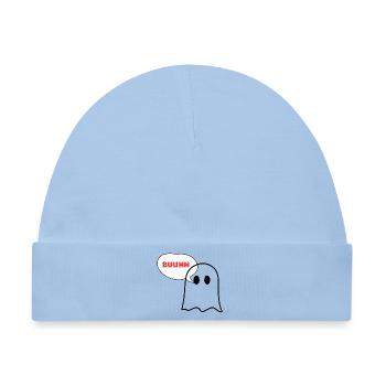 Ausdrucksvolle Comic-Redewendung - Baby Premium Organic Mütze - Hellblau - Vorne
