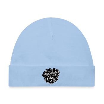 Junggesellen Crew - Baby Premium Organic Mütze - Hellblau - Vorne