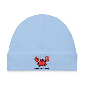 AI Human Fan Club - Baby Premium Organic Mütze - Hellblau - Vorne