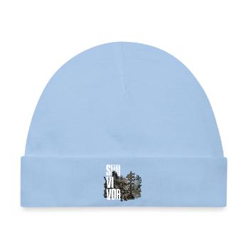 Survivor - Baby Premium Organic Mütze - Hellblau - Vorne