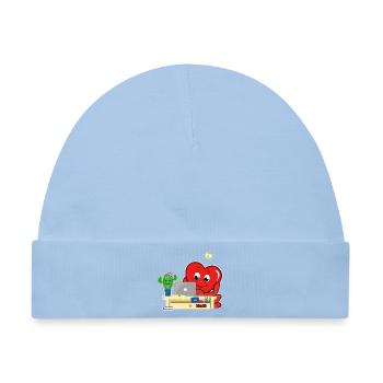 Mucki Home-Office - Baby Premium Organic Mütze - Hellblau - Vorne