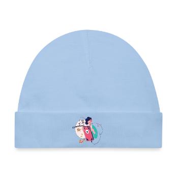 to be a grandma - Baby Premium Organic Mütze - Hellblau - Vorne