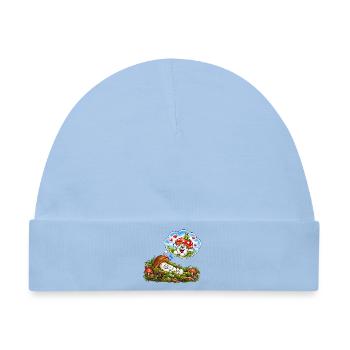 1000205542 - Baby Premium Organic Mütze - Hellblau - Vorne