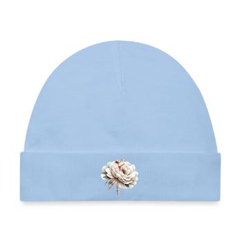 Balletttänzerin mit Tutu - Baby Premium Organic Mütze - Hellblau - Vorne