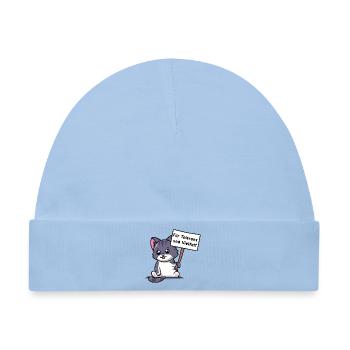 Kittehs für Toleranz und Vielfalt - Baby Premium Organic Mütze - Hellblau - Vorne