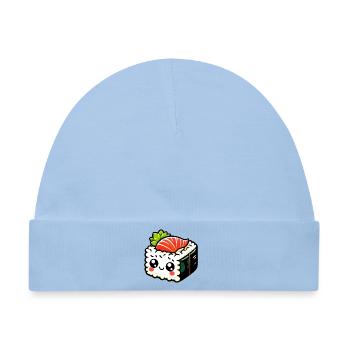 Sushi - Baby Premium Organic Mütze - Hellblau - Vorne