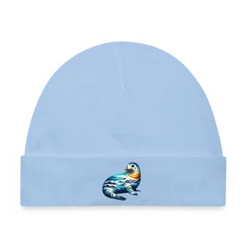 Siegel - Baby Premium Organic Mütze - Hellblau - Vorne