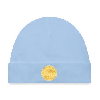 Vorname Alyssia - Baby Premium Organic Mütze - Hellblau - Vorne