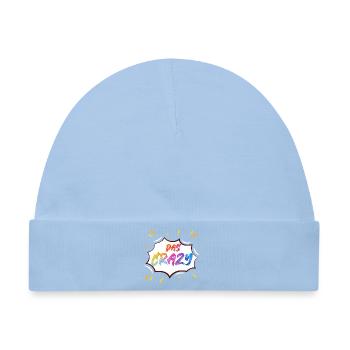 Das Crazy Farbknall - Baby Premium Organic Mütze - Hellblau - Vorne