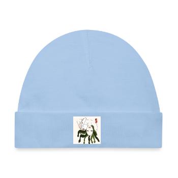 Mamoja - Baby Premium Organic Mütze - Hellblau - Vorne