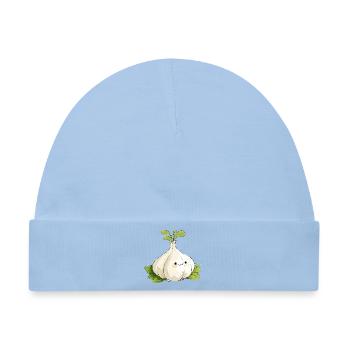 Kawaii Knoblauchknolle Mascot - Baby Premium Organic Mütze - Hellblau - Vorne