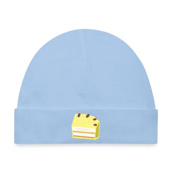 Torte Bäckerei Konditorei backen Bäcker - Baby Premium Organic Mütze - Hellblau - Vorne