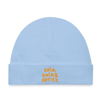Sole Sale Spritz  - Baby Premium Organic Mütze - Hellblau - Vorne
