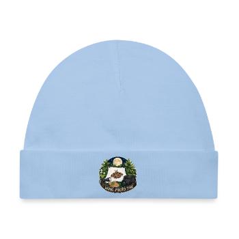 WING PHOTO TIME - Baby Premium Organic Mütze - Hellblau - Vorne