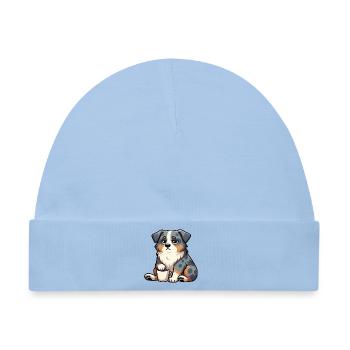 Australian Shepherd Aussie Aussiebesitzer Aussies - Baby Premium Organic Mütze - Hellblau - Vorne
