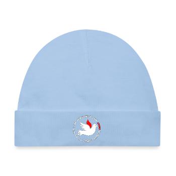 Dove with bible verse - Baby Premium Organic Mütze - Hellblau - Vorne
