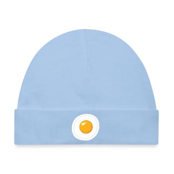 Eikostüm Halloween lustiges Frühstückskostüm - Baby Premium Organic Mütze - Hellblau - Vorne