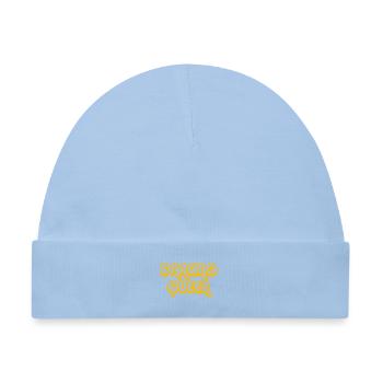 DANCING QUEEN Diskokugel - Baby Premium Organic Mütze - Hellblau - Vorne