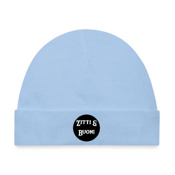Zitti & Buoni - Baby Premium Organic Mütze - Hellblau - Vorne
