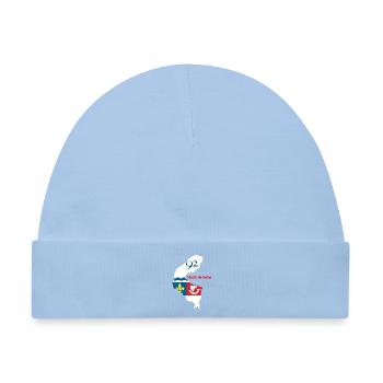 Hauts de seine - Baby Premium Organic Mütze - Hellblau - Vorne