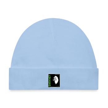 Darknet - Baby Premium Organic Mütze - Hellblau - Vorne
