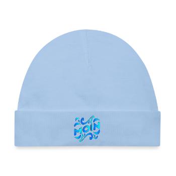  MOIN ELBE - Baby Premium Organic Mütze - Hellblau - Vorne