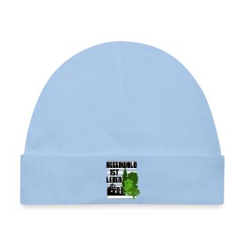Regenwald ist Leben - Baby Premium Organic Mütze - Hellblau - Vorne