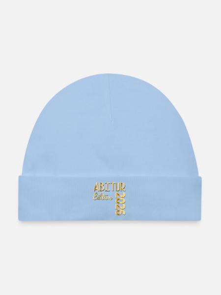 GYMNASIUM ABITUR 2026 - Baby Premium Organic Mütze - Hellblau