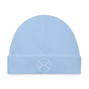 Feynman Diagramm - Baby Premium Organic Mütze - Hellblau - Vorne