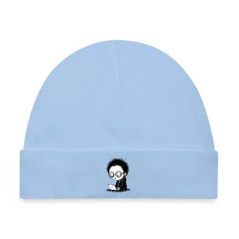 Gamer Laptop Nuit-Blanche Absorption Manga - Baby Premium Organic Mütze - Hellblau - Vorne