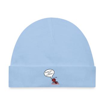 Abschied Ameise - Baby Premium Organic Mütze - Hellblau - Vorne
