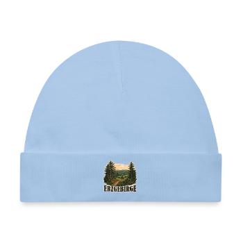 Erzgebirge - Baby Premium Organic Mütze - Hellblau - Vorne