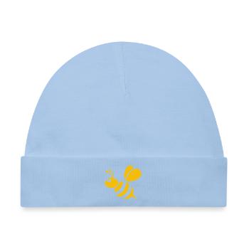 Bienchen - Baby Premium Organic Mütze - Hellblau - Vorne