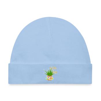 Zimmerpflanzen-Witz zweideutig lustiger Spruch  - Baby Premium Organic Mütze - Hellblau - Vorne